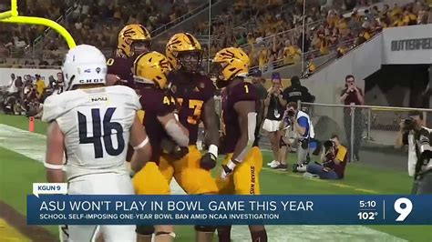 Arizona State imposes 1-year bowl ban for potential violations under Edwards